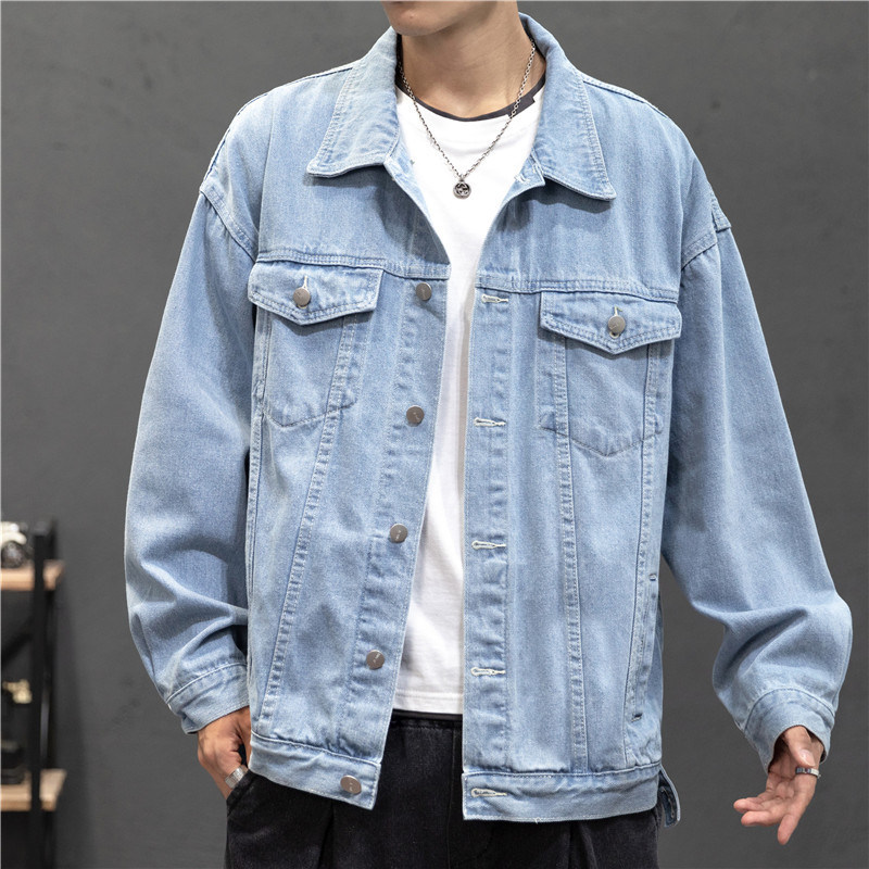 Mens Fashion Bomber Jacket - Nieuwe Denim Jasje Mannen Vintage Jean