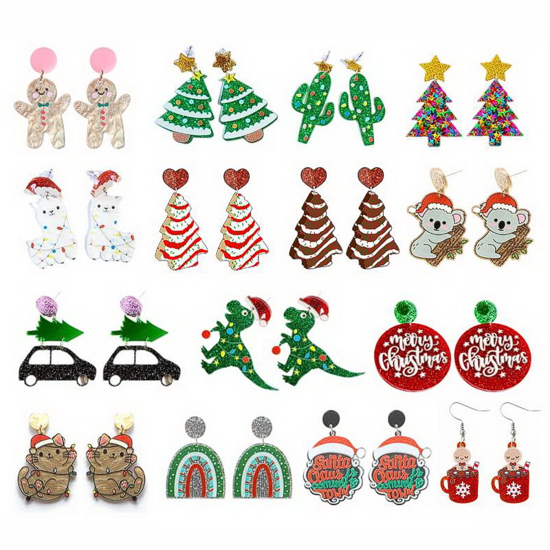 Men'S Fashion Xmas Party - Kerstfeest Sieraden Peperkoek Man Koala Dinosaurus