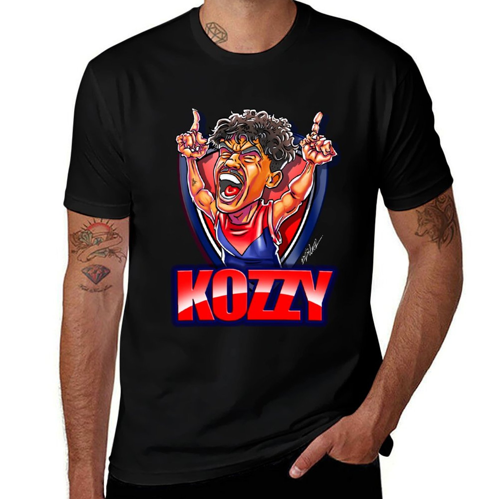 Mens Fashion Melbourne - Kozzy Pickett ontwerp - Melbourne Demons
