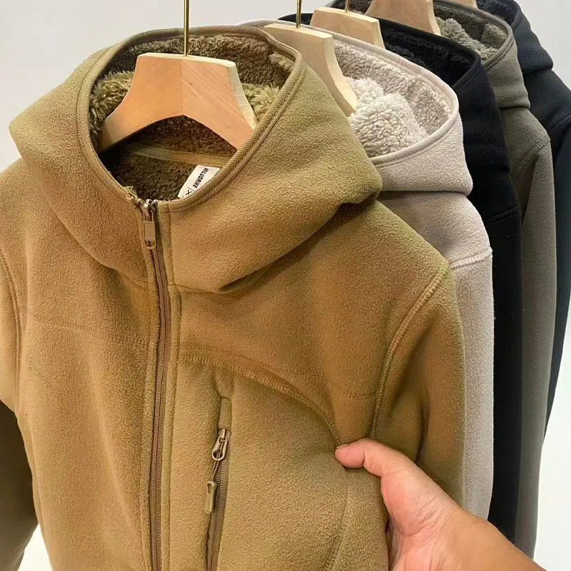 Sherpa Jacket Fleece - Winter Verdikte Fleece Sherpa Jas Mannen