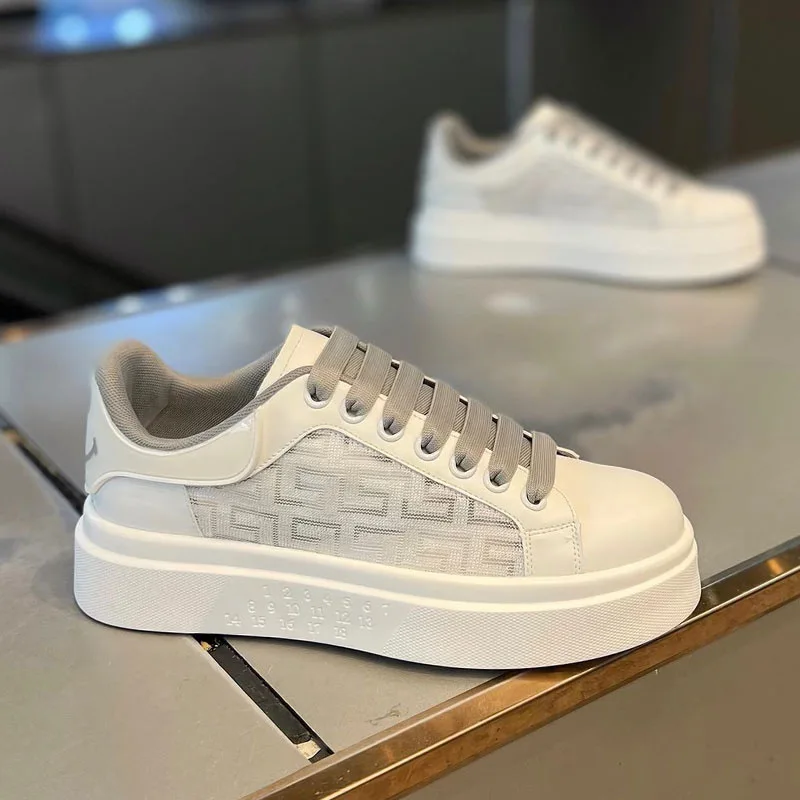 Mens Fashion Trend 2026 - 2026 Nieuwe Heren Ademend Sneakers Modetrend