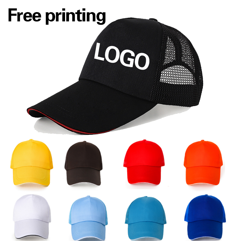 Trucker Hat Cap - Mannen Vrouwen Hoeden aanpassen Print Logo