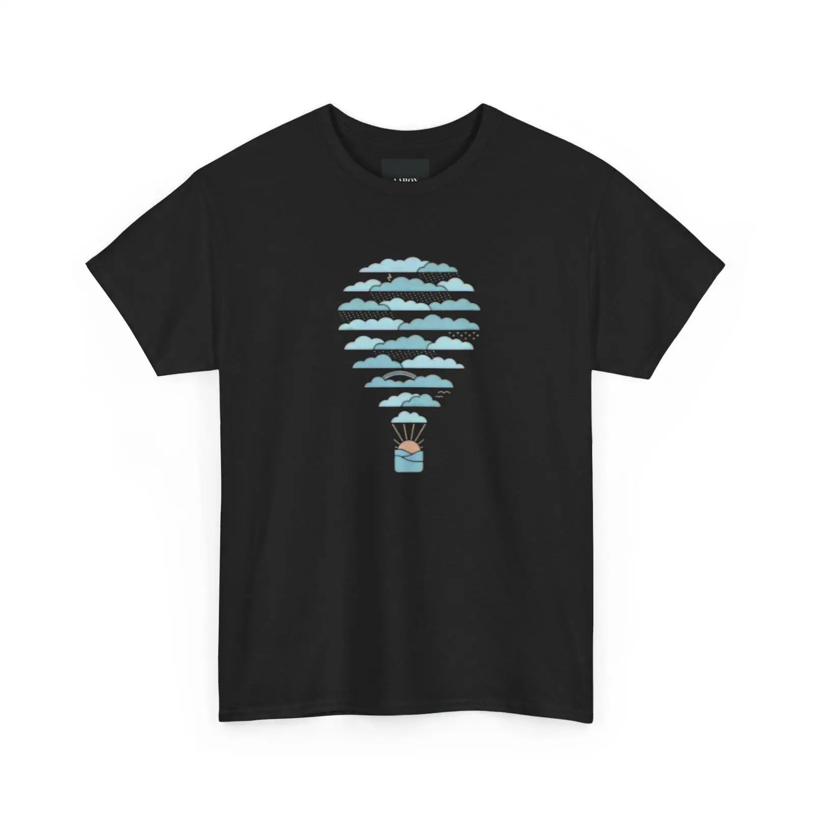 Men'S Fashion For Hot Weather - Weerballon T-shirt Hetelucht Luchtverkenning Avontuur Kleding