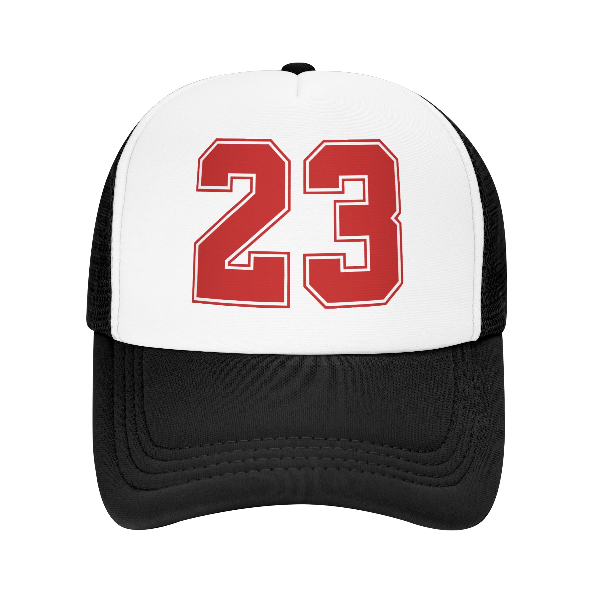 Trucker Hat Cap - Klassieke baseballpet met 23 cijfers voor