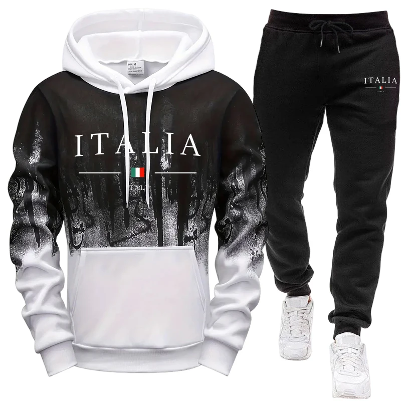Men'S Fashion Outfits - Herfst Winter Dagelijkse Sportmode Sweatshirt en