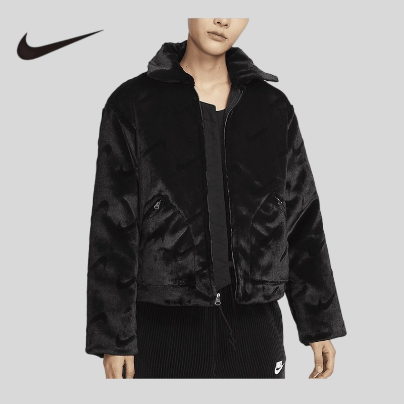 Sherpa Jacket Fleece - Nike Fleece Sherpa-jas Lente Herfst Zacht