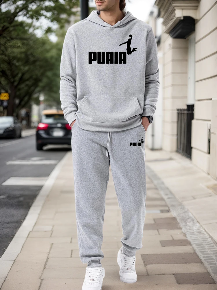 Men'S Fashion Outfits - Heren Set/Hoodie/Broek 2026 Herfst Winter Casual