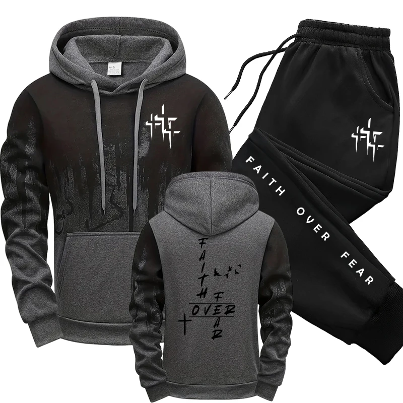 Men'S Fashion Outfits - Herfst Winter Dagelijkse Casual Mode Sportkleding
