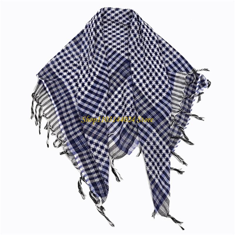 Men'S Fashion For Hot Weather - N5KE Zachte geruite Arafat-sjaal Comfortabel unisex-ontwerp