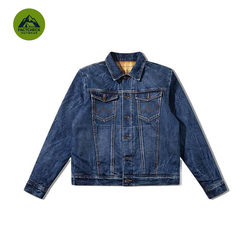 Denim Jacket Vintage - FACTCHECK EU US Maat Luxe Kwaliteit