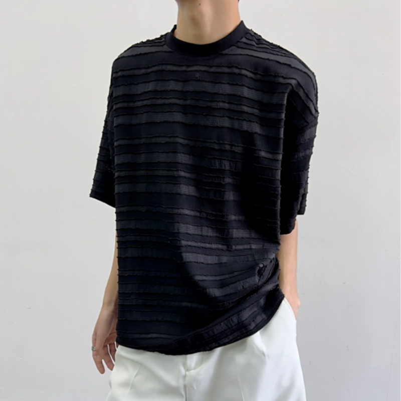 Men'S Fashion For Hot Weather - Herenshirt met korte mouwen, ademend, met