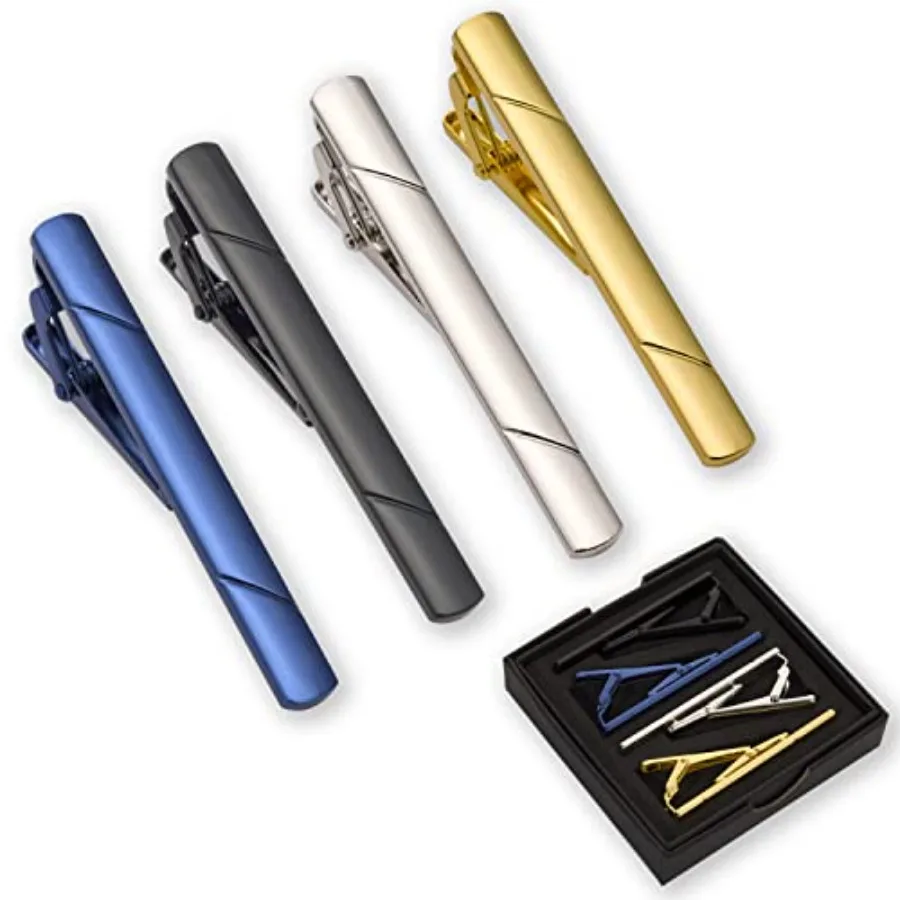 Men'S Fashion Accessories - 4 stuks dasspeldjes voor heren, dasspeld