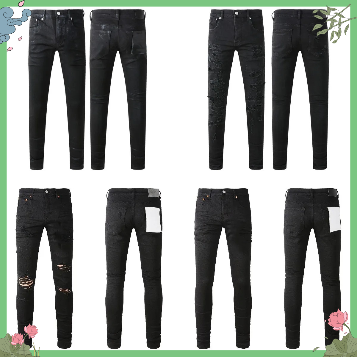Men'S Fashion Nova Jeans - Nieuwe mode jeans heren streetwear klassieke