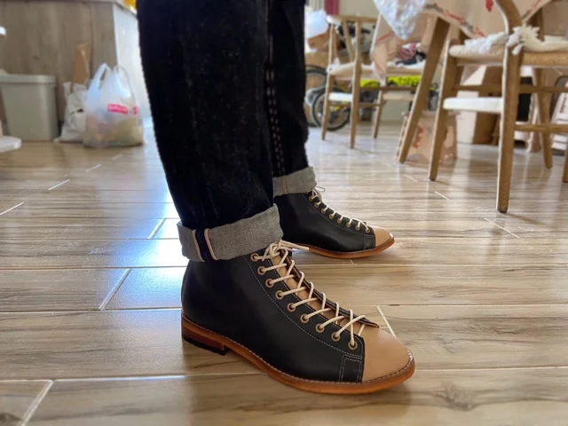 Men Fashion Vintage - Hooggereedschapslaarzen Goodyear-Welted Vintage herenlaarzen Retro herenschoenen