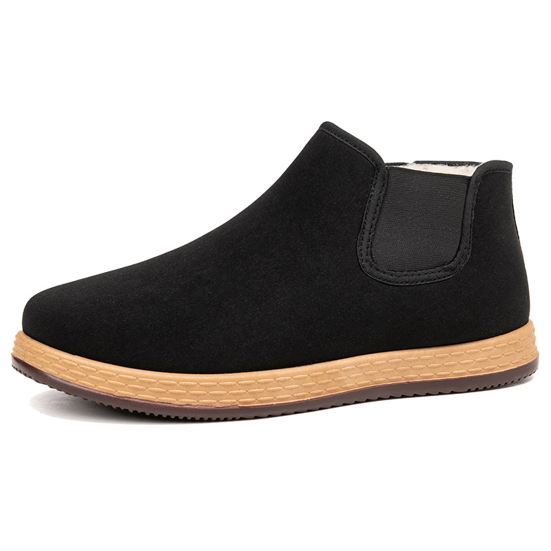 Men Fashion Vintage - Katoenen herenschoenen Heren winter nieuwe pluche