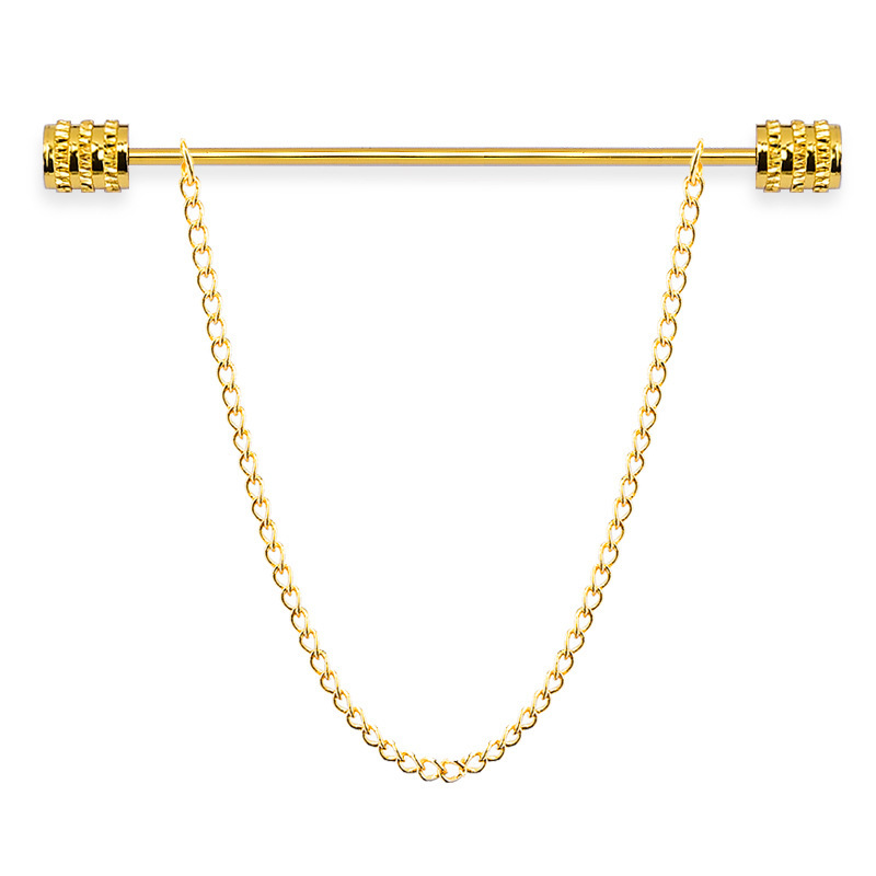 Men'S Fashion Accessories - Nieuwe herenbroche voor overhemd, opstaande kraag,