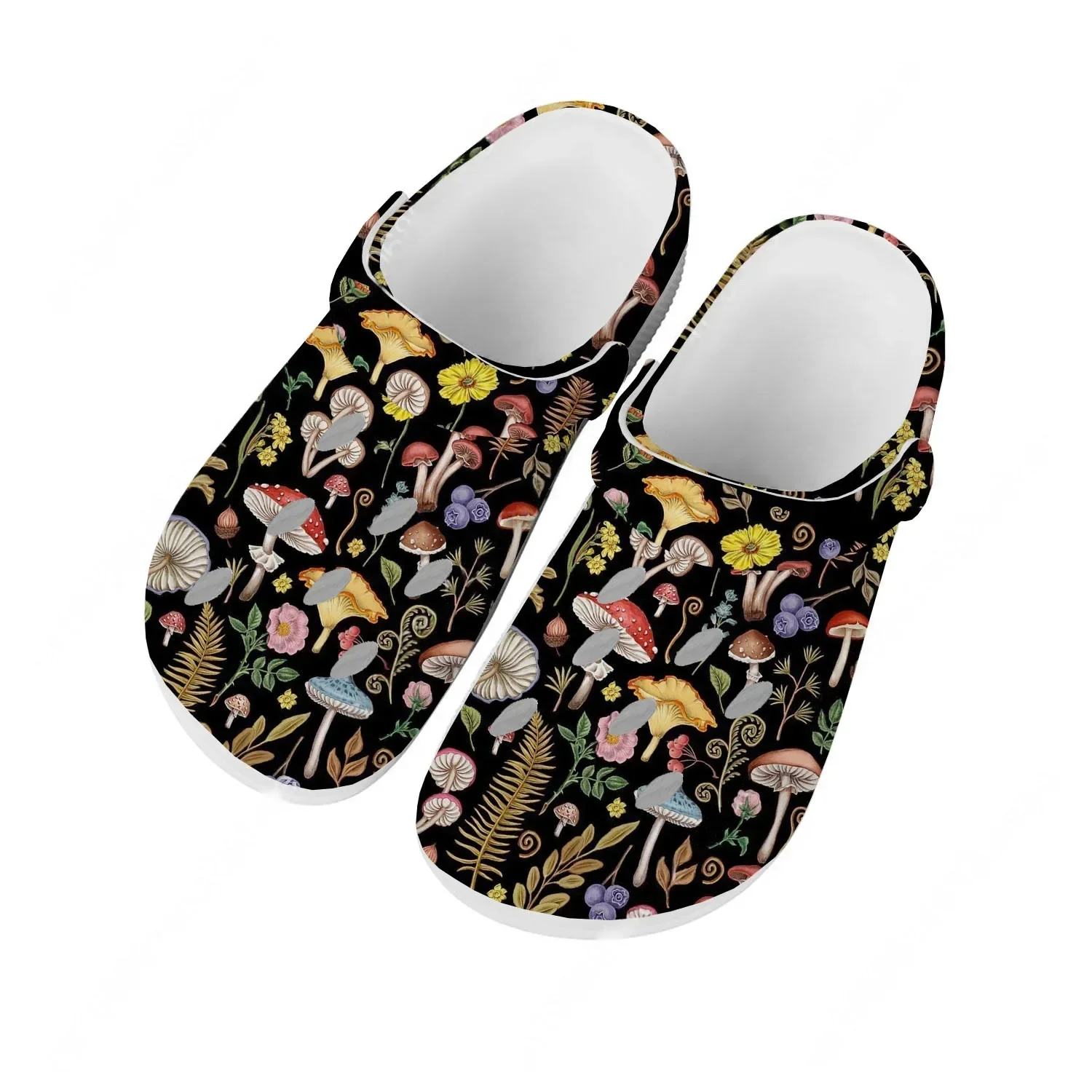 Men Fashion Vintage - Mushroom Vintage Sandalen Heren Dames Tiener