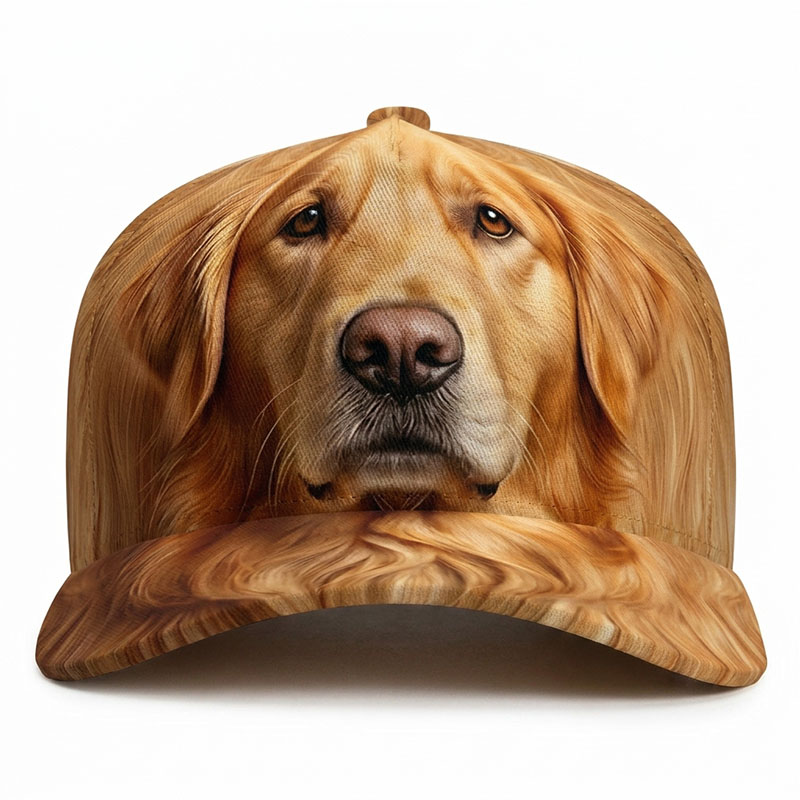 Trucker Hat Cap - Golden Retriever Hond Baseball Caps Huisdier