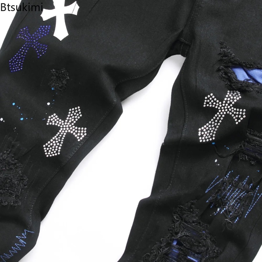 2026 Nieuwe Herenmode Crystal  - Men'S Fashion Nova Jeans recensie en prijs