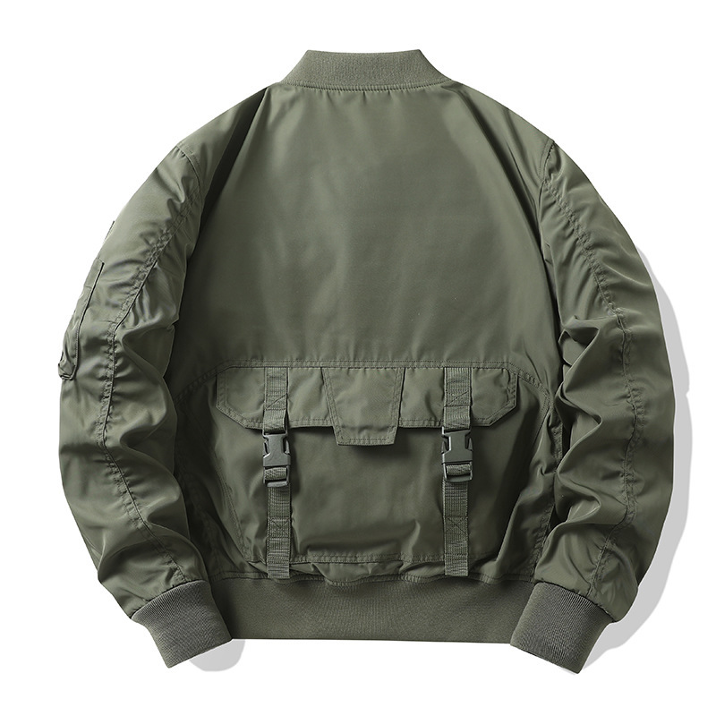 Herenjas Vintage Streetwear Am - Mens Fashion Bomber Jacket recensie en prijs