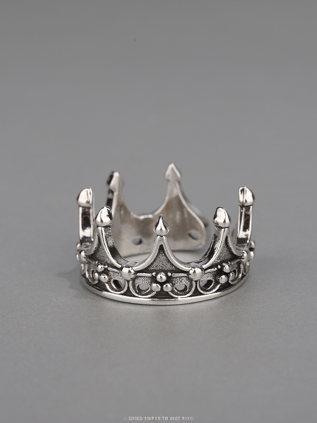 Gotische kroonring, verstelbaa - Men Fashion King recensie en prijs