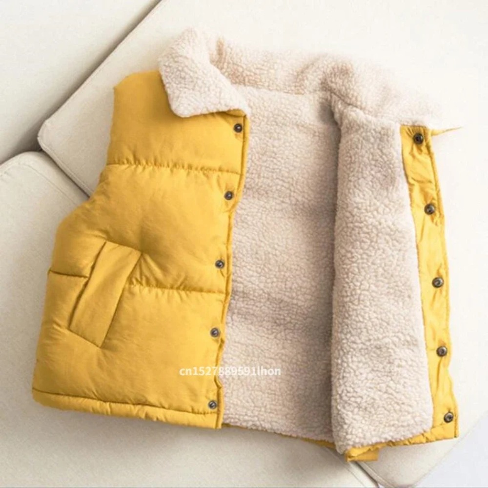 Kinderen Winter Warme Puffer V - Sherpa Jacket Fleece recensie en prijs