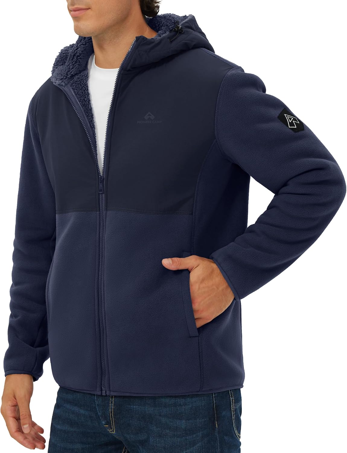 Pioneer Camp Heren Polar Fleec - Sherpa Jacket Fleece recensie en prijs