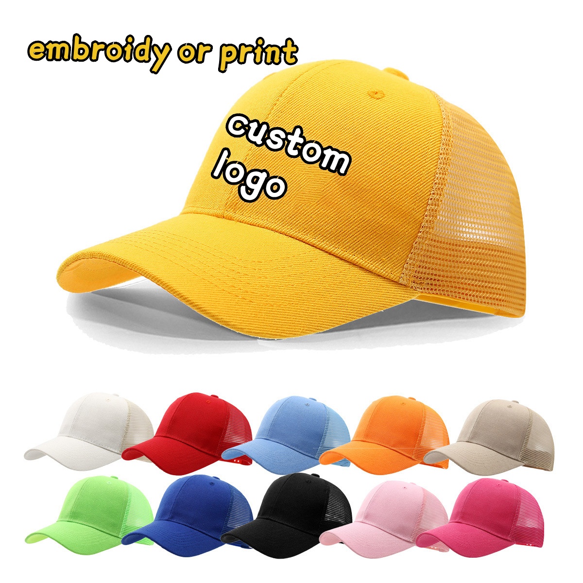 Aangepaste logo cap borduurwer - Trucker Hat Cap recensie en prijs