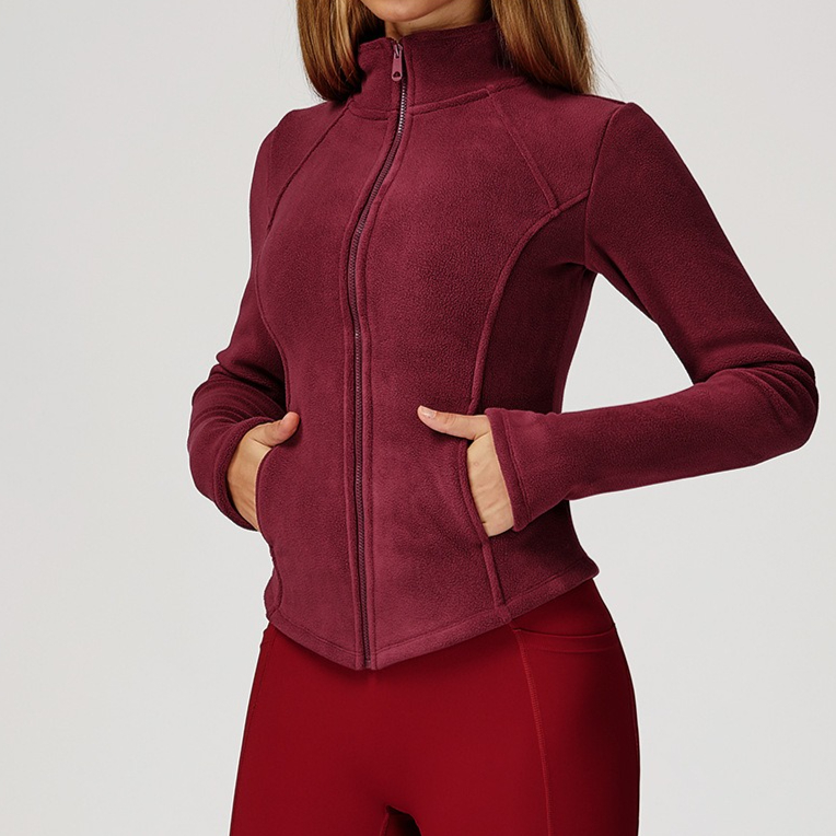 Sherpa Fleece Yoga Jas Rits Gy - Sherpa Jacket Fleece recensie en prijs