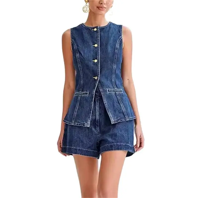 2024 Vintage Casual Denim Suit - Denim Jacket Vintage recensie en prijs