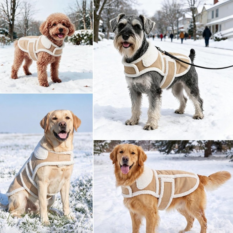 Winterjas voor honden van midd - Sherpa Jacket Fleece recensie en prijs