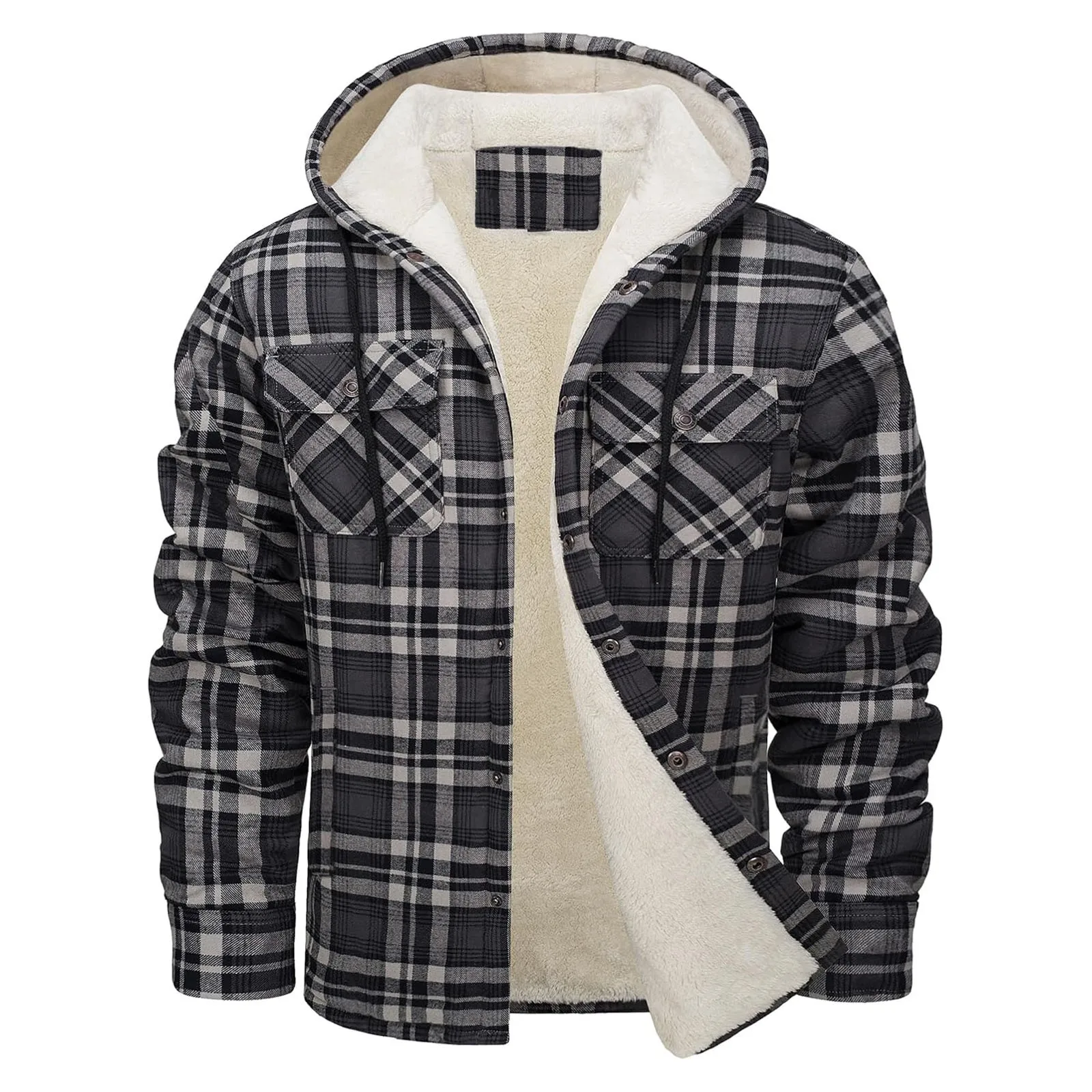 Dikke warme flanellen capuchon - Sherpa Jacket Fleece recensie en prijs