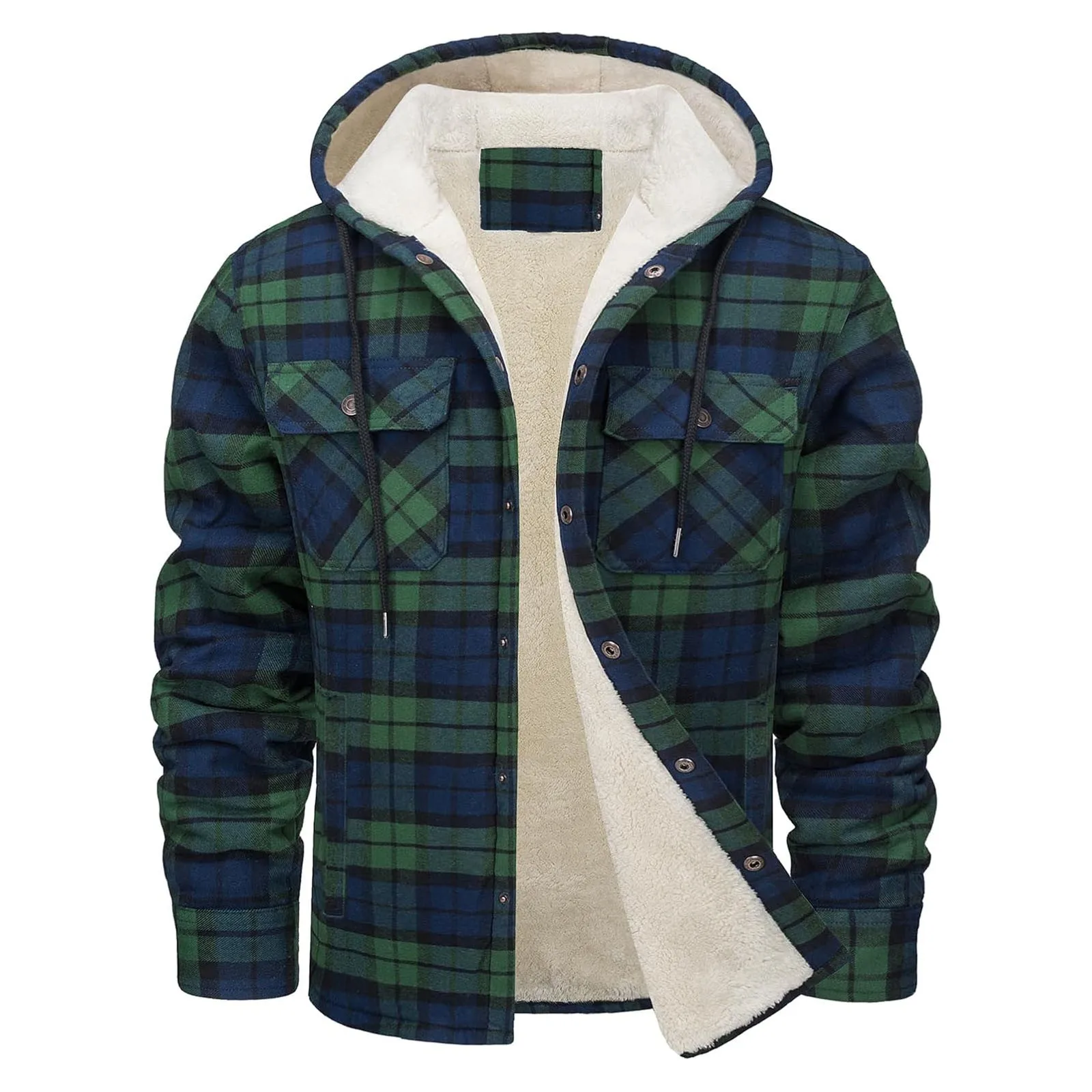 Dikke warme flanellen capuchon - Sherpa Jacket Fleece recensie en prijs