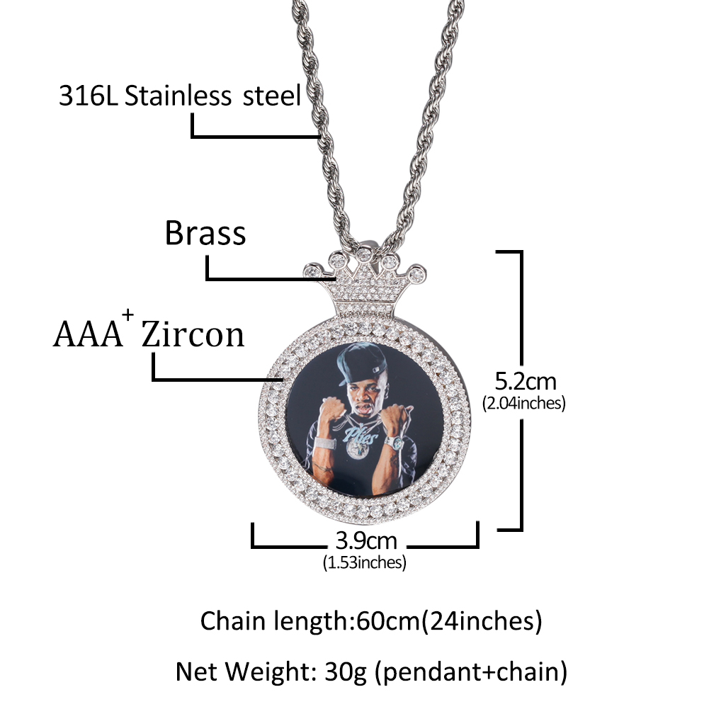 De Bling Koning Ronde Crown Ha - Men Fashion King recensie en prijs