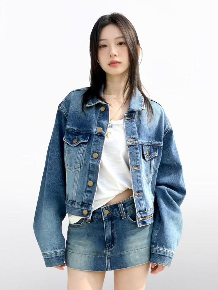 Dames Amerikaanse Vintage 2-de - Denim Jacket Vintage recensie en prijs