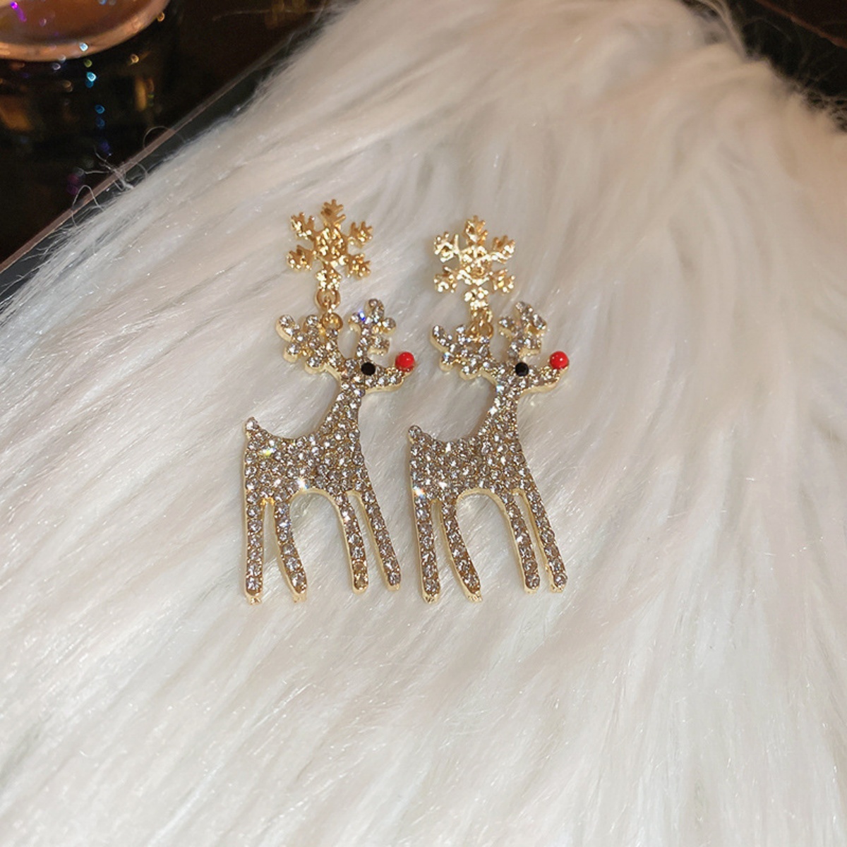 Kerstvakantie Herten Oorbellen - Men'S Fashion Xmas Party recensie en prijs