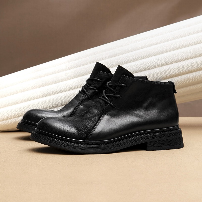 Vintage heren lederen laarzen  - Men Fashion Vintage recensie en prijs