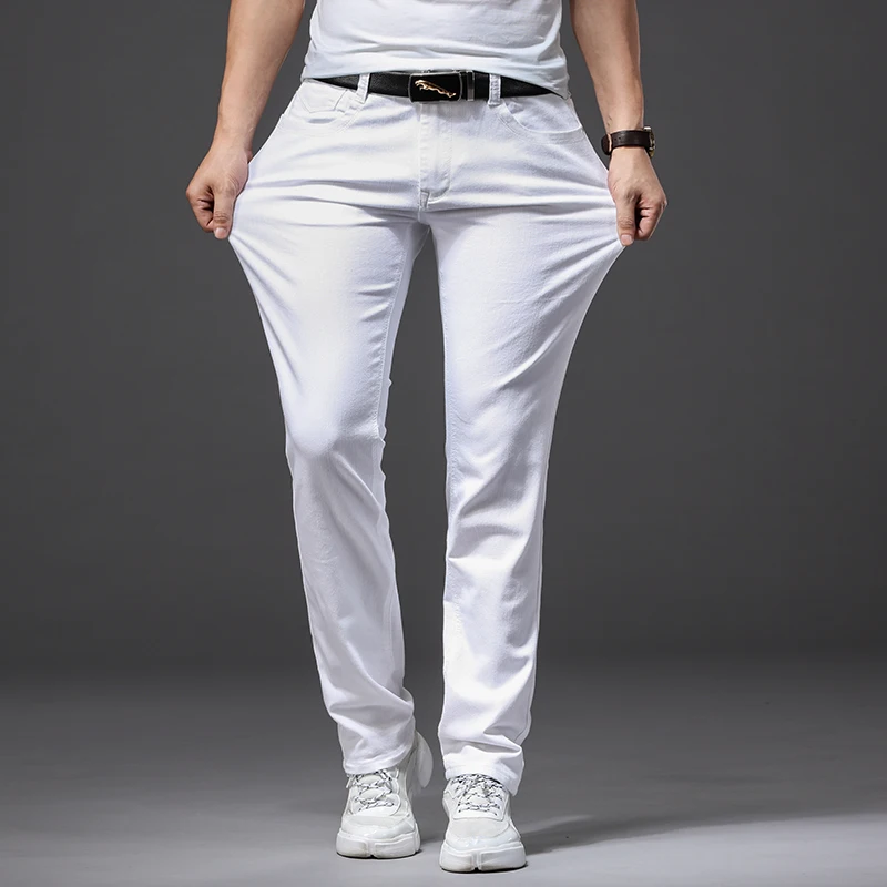 Mannen Slanke Witte Jeans Nieu - Men'S Fashion Nova Jeans recensie en prijs