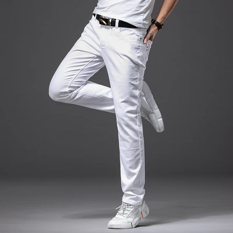 Mannen Slanke Witte Jeans Nieu - Men'S Fashion Nova Jeans recensie en prijs