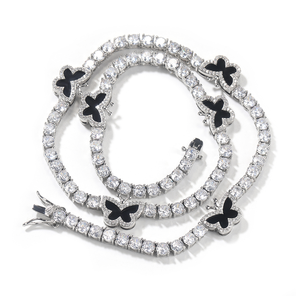 DE BLING KONING 4mm Zwarte Kla - Men Fashion King recensie en prijs