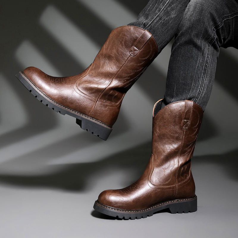 Mode Heren Cowboylaarzen Nieuw - Men Fashion Vintage recensie en prijs