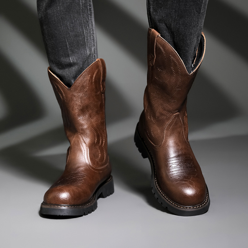 Mode Heren Cowboylaarzen Nieuw - Men Fashion Vintage recensie en prijs