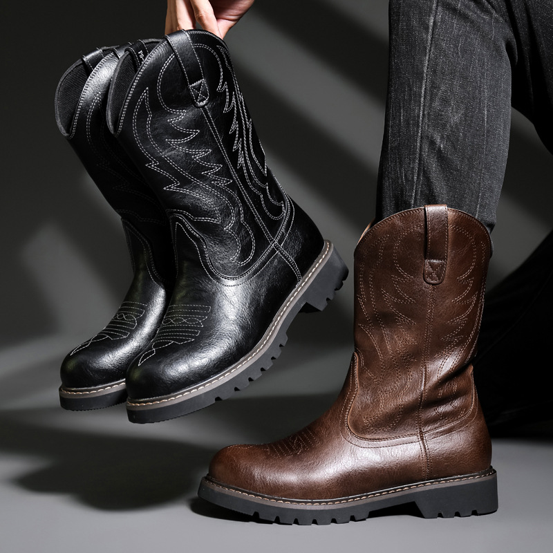 Mode Heren Cowboylaarzen Nieuw - Men Fashion Vintage recensie en prijs