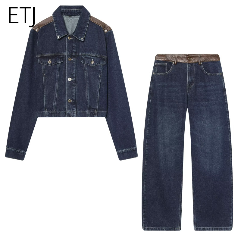 ETJ Dames Denim Jack & Jeans S - Denim Jacket Vintage recensie en prijs