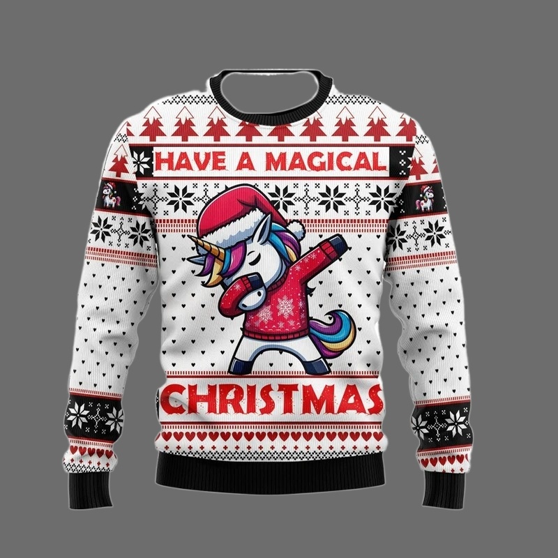 Mode Eenhoorn Lelijke Kersttru - Men'S Fashion Xmas Party recensie en prijs