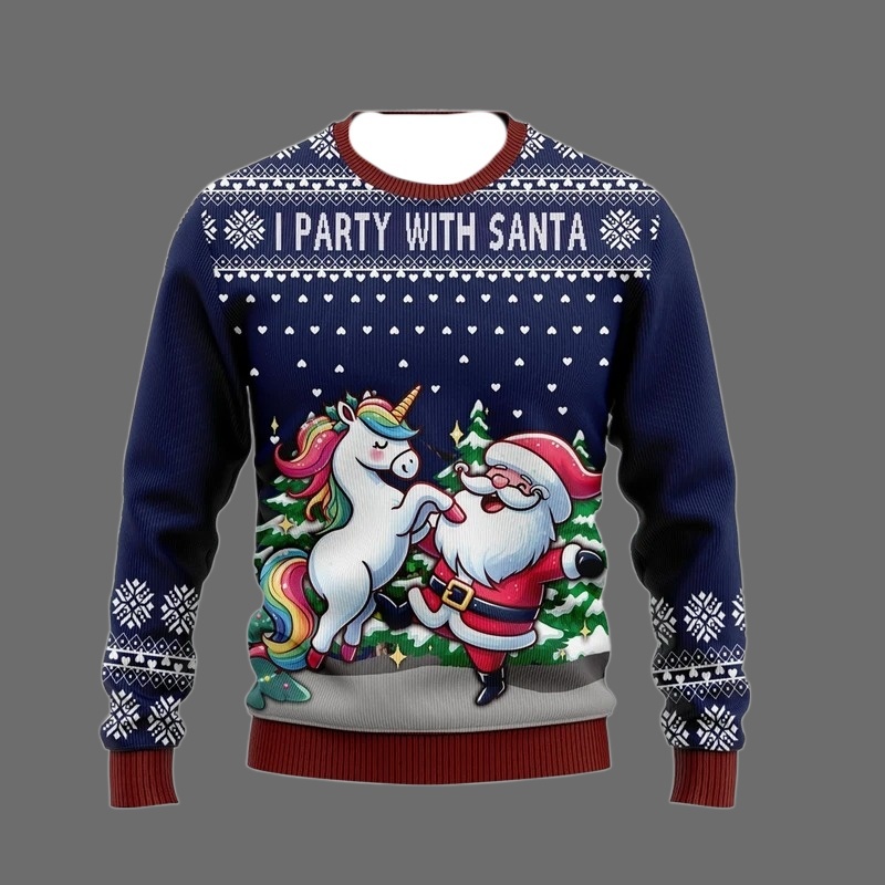 Mode Eenhoorn Lelijke Kersttru - Men'S Fashion Xmas Party recensie en prijs