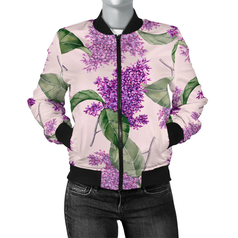 Kleurrijke Bloem Serie 3d Gedr - Mens Fashion Bomber Jacket recensie en prijs