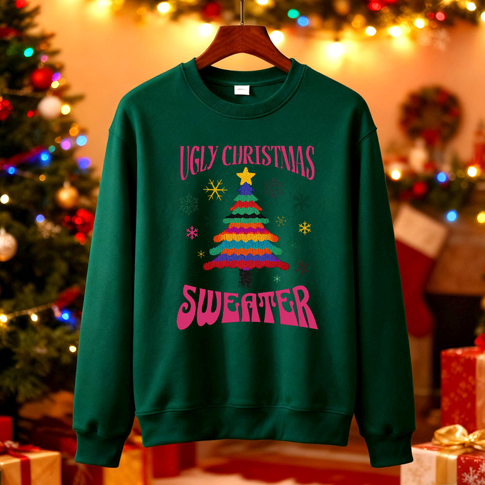Lelijke kersttrui Boomsweater  - Men'S Fashion Xmas Party recensie en prijs