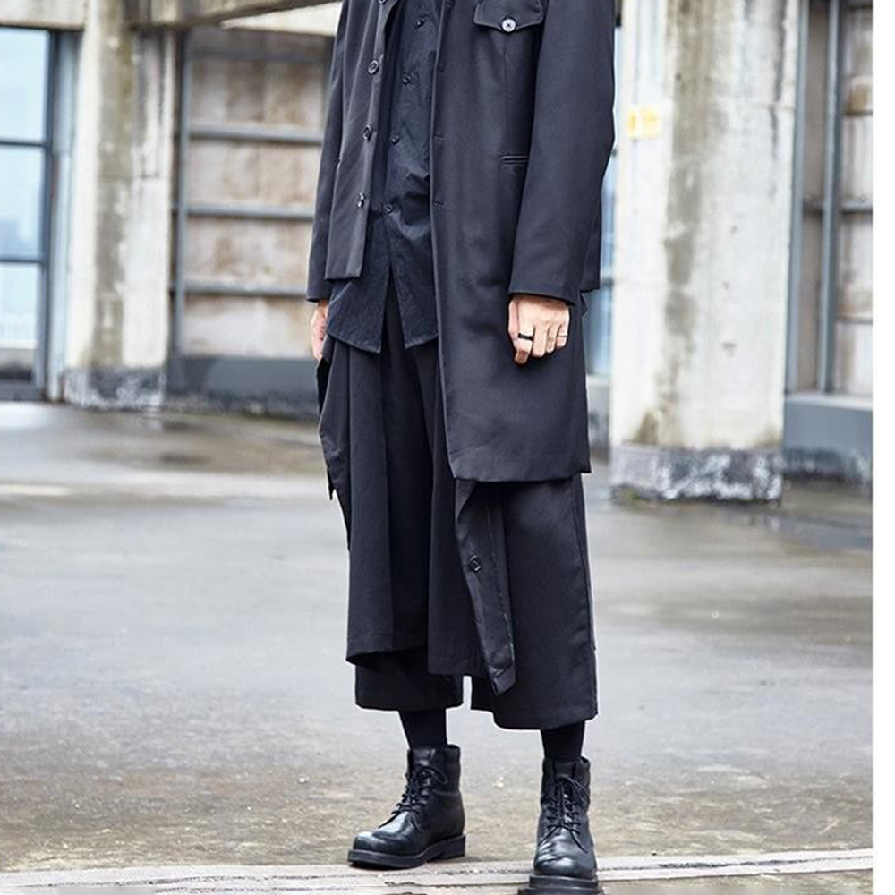 Gotische donkere broek Y2k onr - Mens Fashion Trend 2026 recensie en prijs