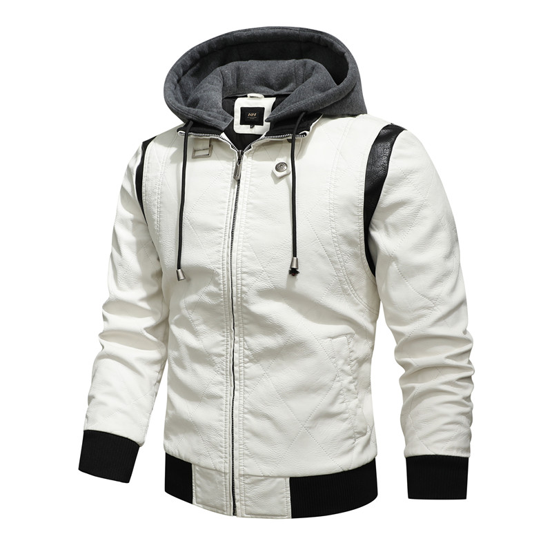 Herfst Winter Bomber Leren Jas - Mens Fashion Bomber Jacket recensie en prijs